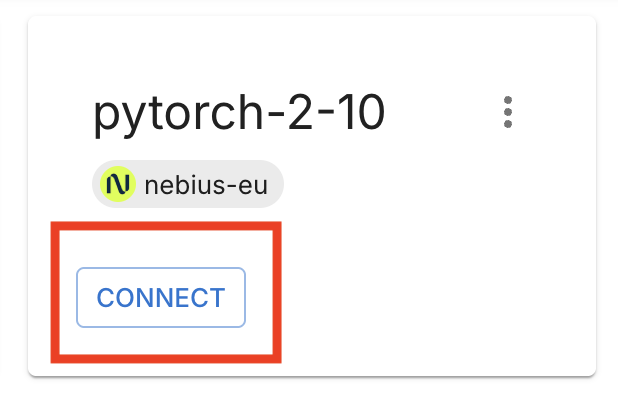 Connect to instance